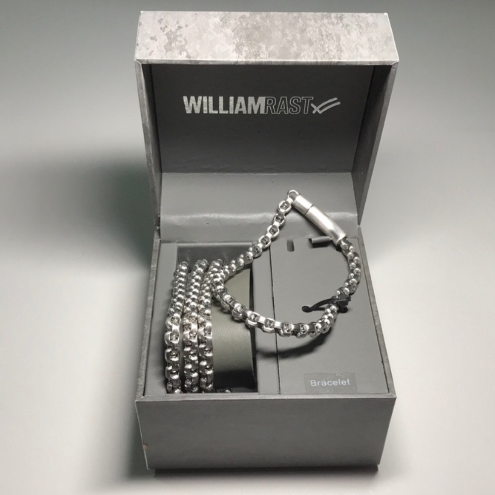 WILLIAM RAST Stainless Steel Round Box Chain Set - Picture 4 of 8